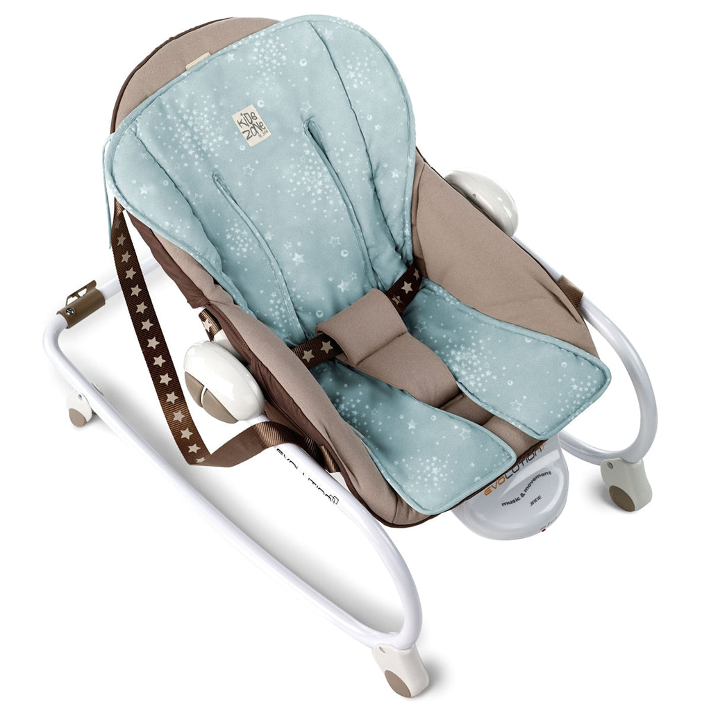 Flappy, Reversible 4in1 Seat Liner / Pad for Pushchairs, Carrycots, Rockers & Highchairs