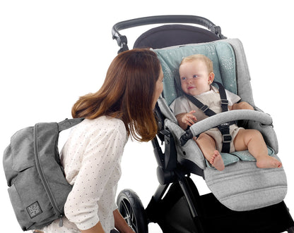 Flappy, Reversible 4in1 Seat Liner / Pad for Pushchairs, Carrycots, Rockers & Highchairs