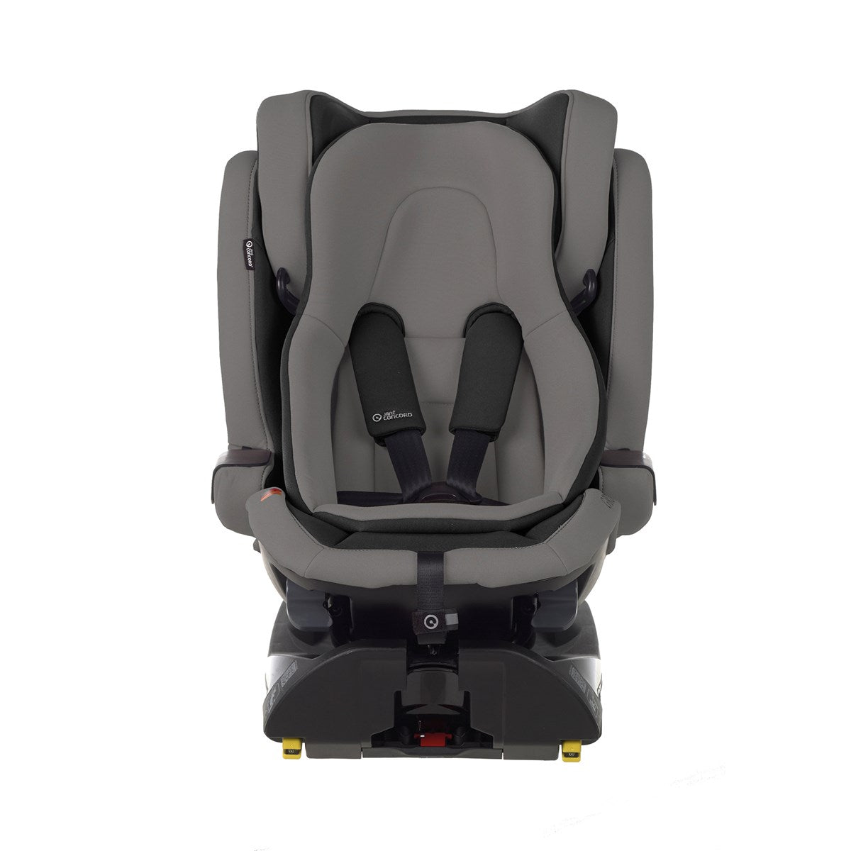 Jane Groowy + Nest i-Size Car Seat Combination 40-150cm, 0-12 Years, Matt Black