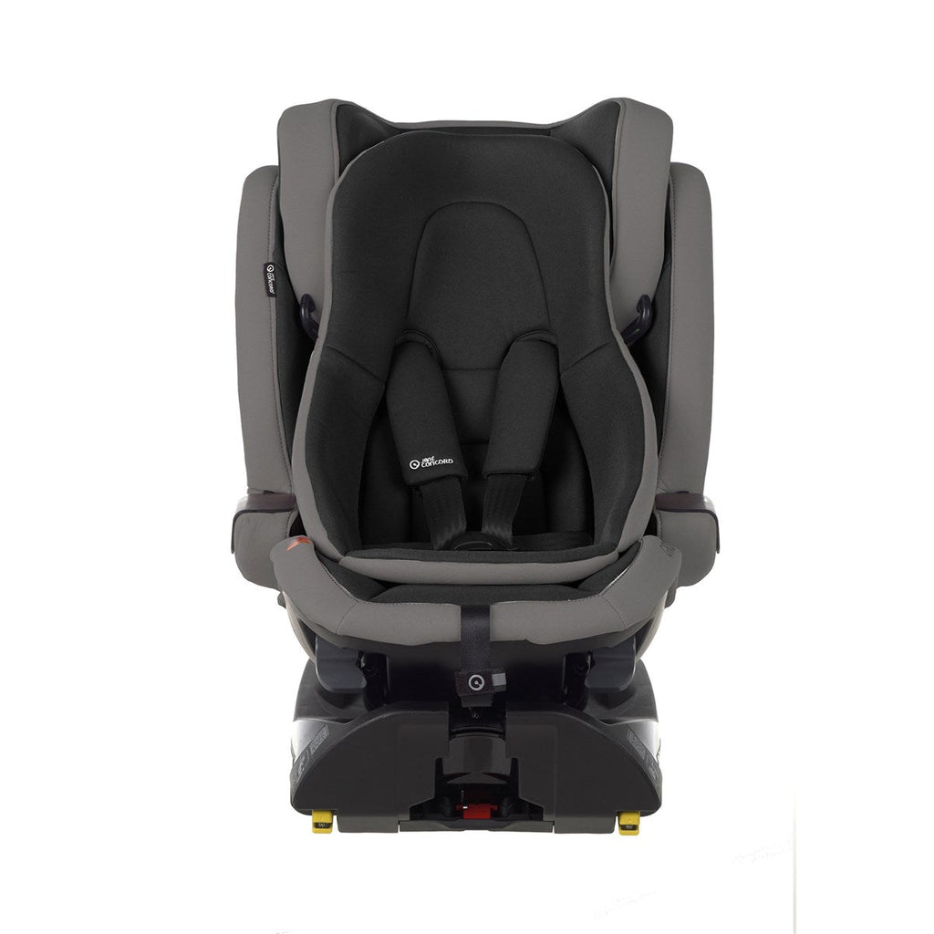 Jane Groowy + Nest i-Size Car Seat Combination 40-150cm, 0-12 Years, Matt Black