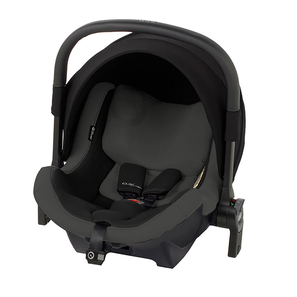 Jane Groowy + Nest i-Size Car Seat Combination 40-150cm, 0-12 Years, Matt Black