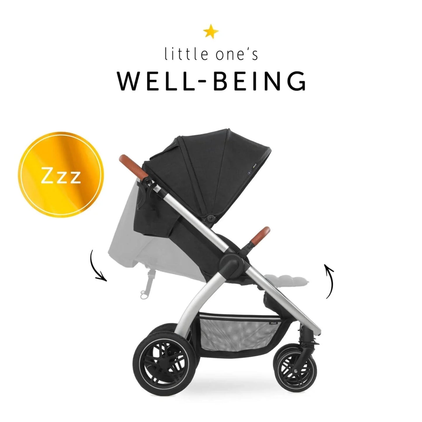 Hauck Uptown Pushchair - Black