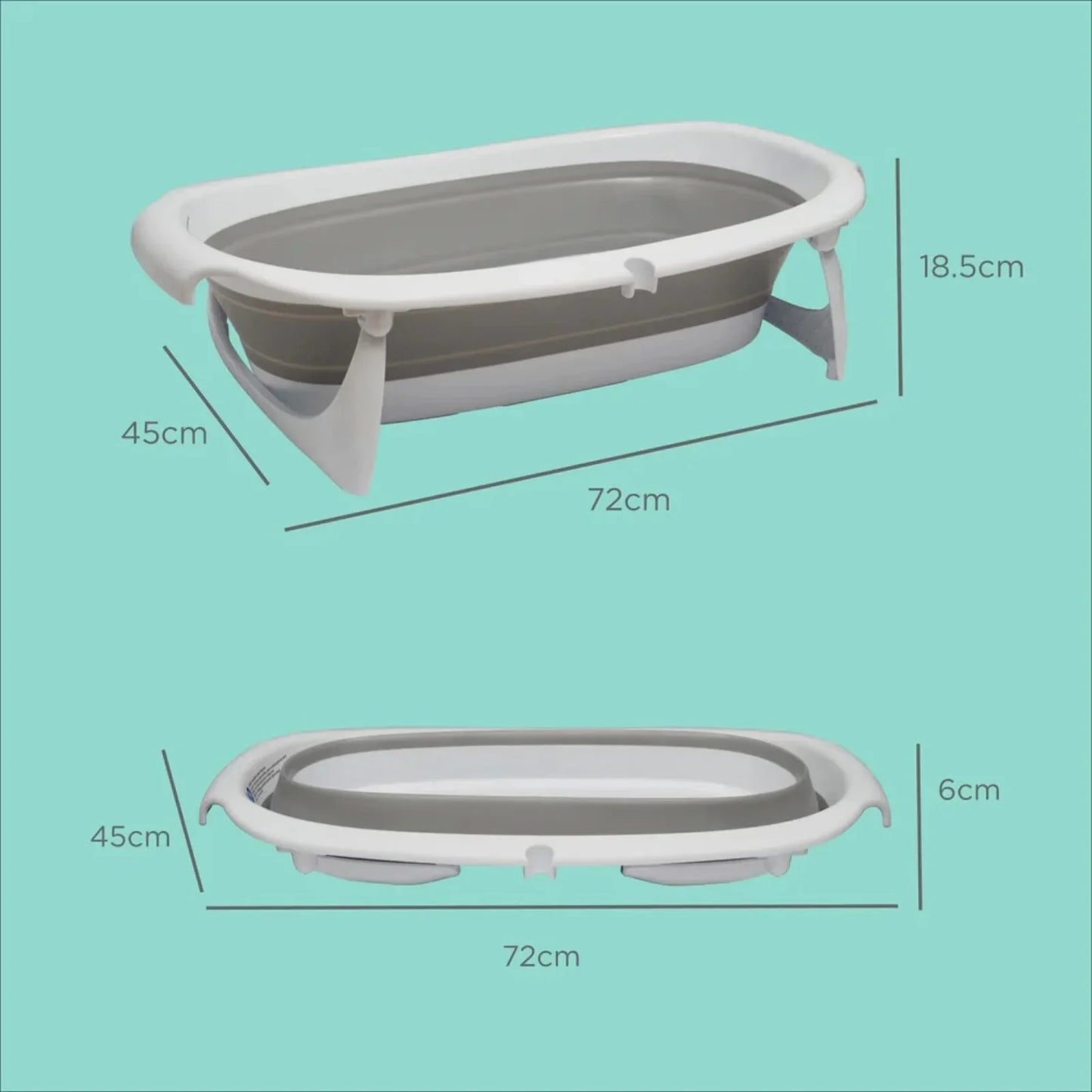 Vital Baby Foldable Bath Tube