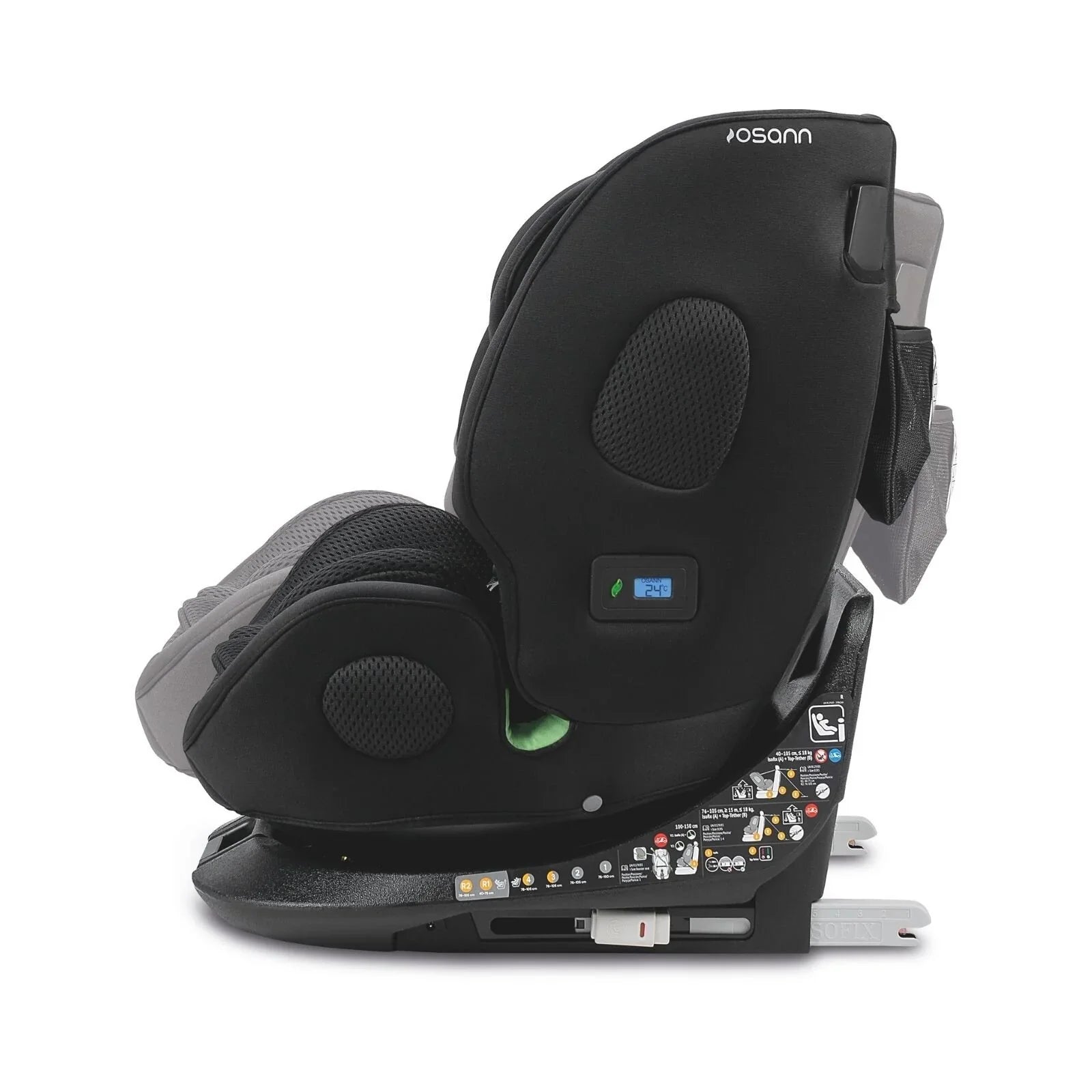 Osann One360 0+/1/2/3 Climax ECE R129/03 Car Seat – Black