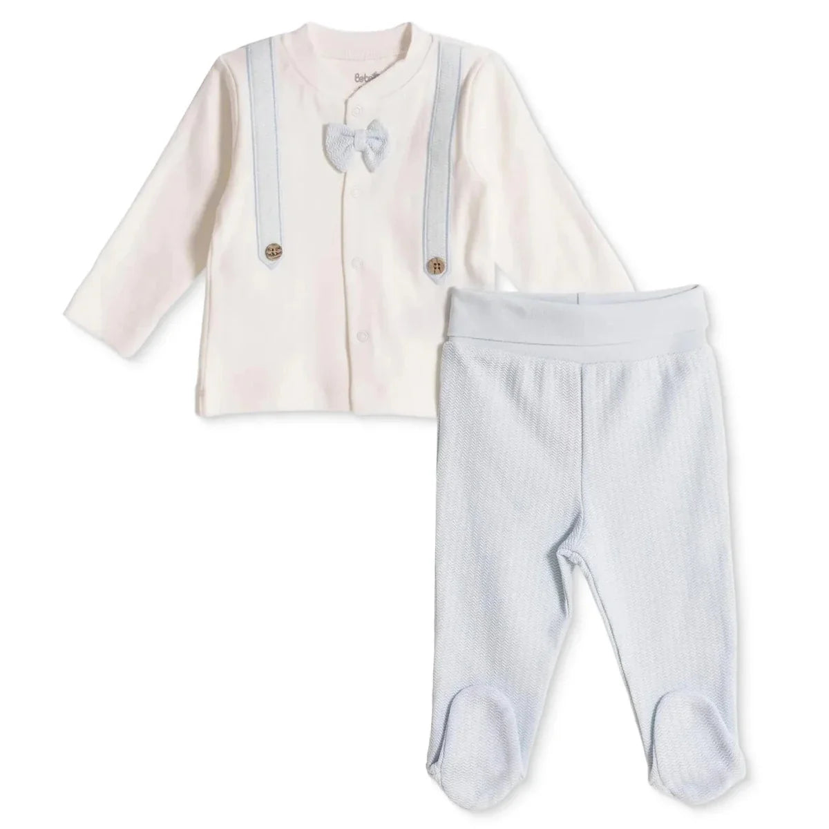 Bebetto Baby Sweatshirt & Footed Leggings Set (Newborn to 6-9 Months)