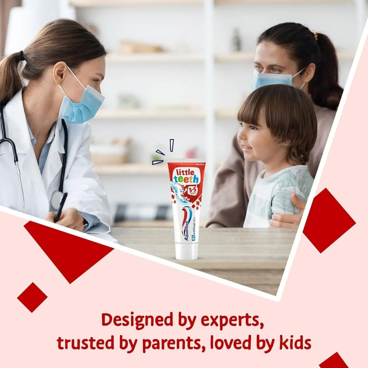 Aquafresh Little Teeth Toothpaste 3-5 years 50ml