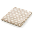 Noordi SUN Cotton Blanket 87 x 110 cm – Luxuriously Soft and Breathable Baby Blanket, Cream