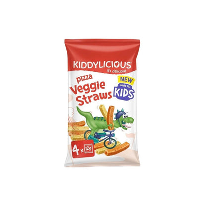 Kiddylicious Veggie Straws 3+ years 48g (4x12g)
