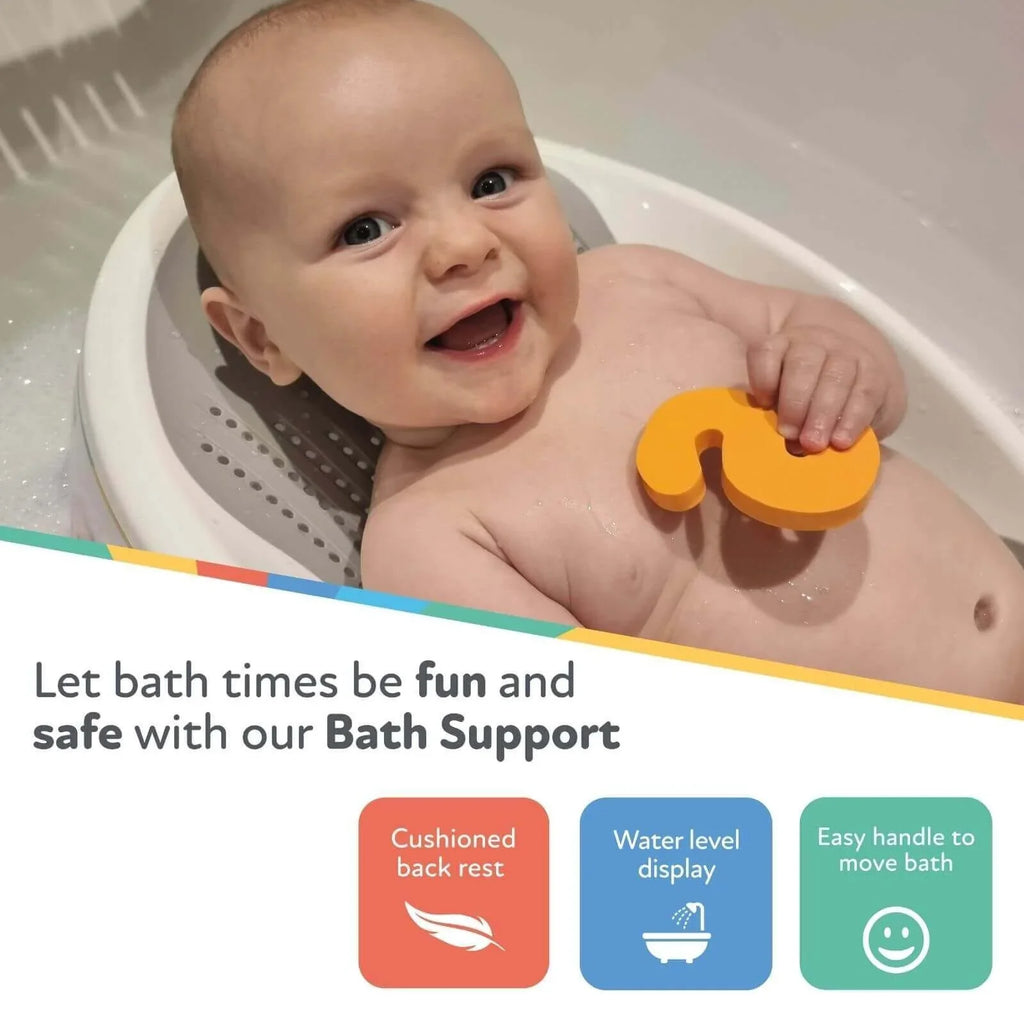 Nuby Newborn Baby Bath Support - Ergonomic Design