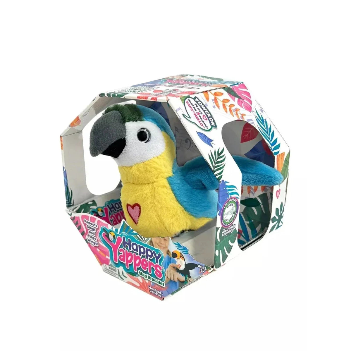 Happy Yappers Parrot - Blue