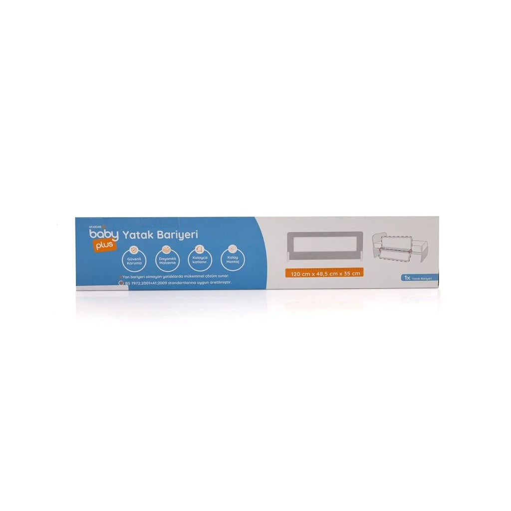 baby plus Bed Rail 120cm - Grey
