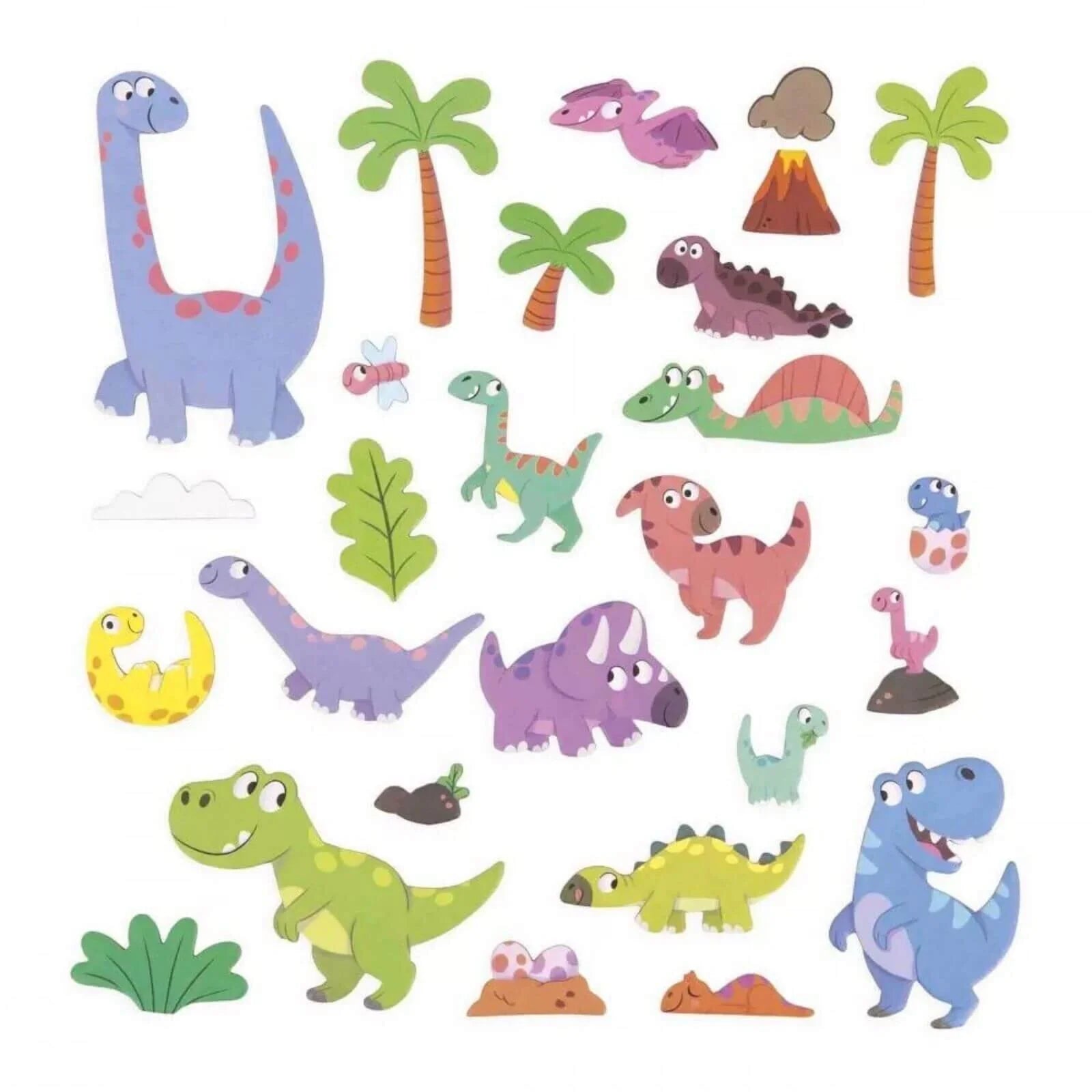 Janod Magneti'stories Dinosaurs