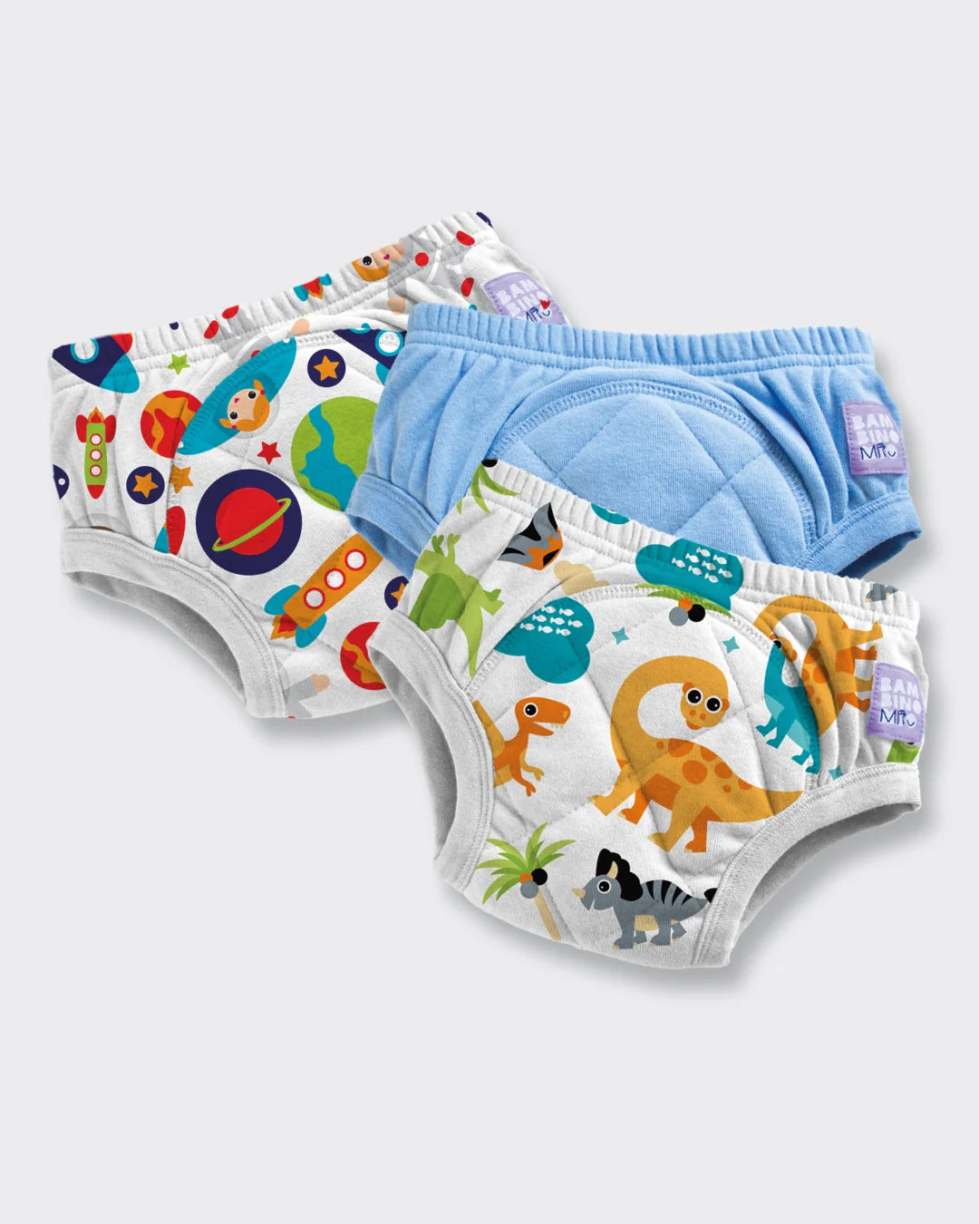 NEW 3 Pack Reusable Potty Training Pants with Cross-Stitch