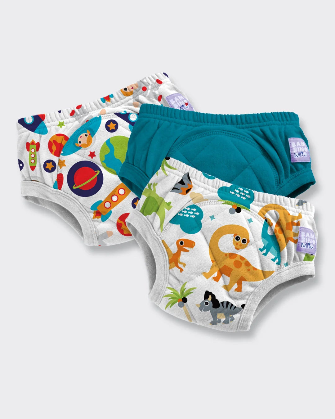 NEW 3 Pack Reusable Potty Training Pants with Cross-Stitch