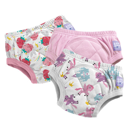 3 Pack Reusable Potty Training Pants in Combo Pink - Enhanced Design