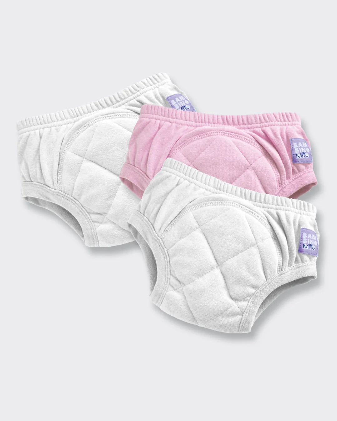 NEW 3 Pack Reusable Potty Training Pants with Cross-Stitch