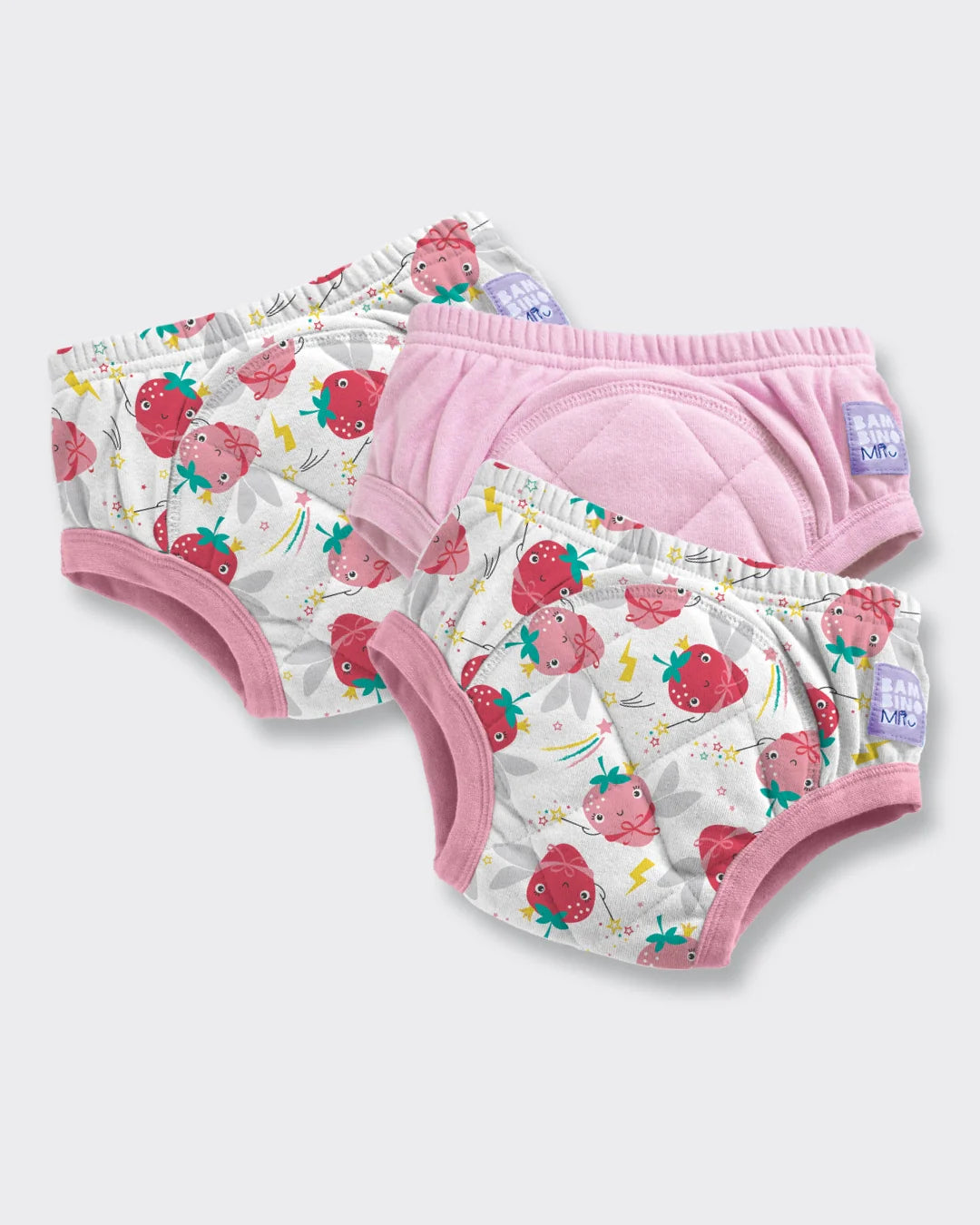 NEW 3 Pack Reusable Potty Training Pants with Cross-Stitch