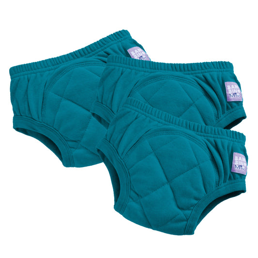 3 Pack Reusable Potty Training Pants in Teal - Enhanced Design