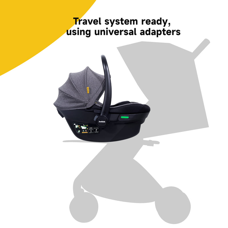 Jovikids Aria i-Size Infant Car Seat - Black
