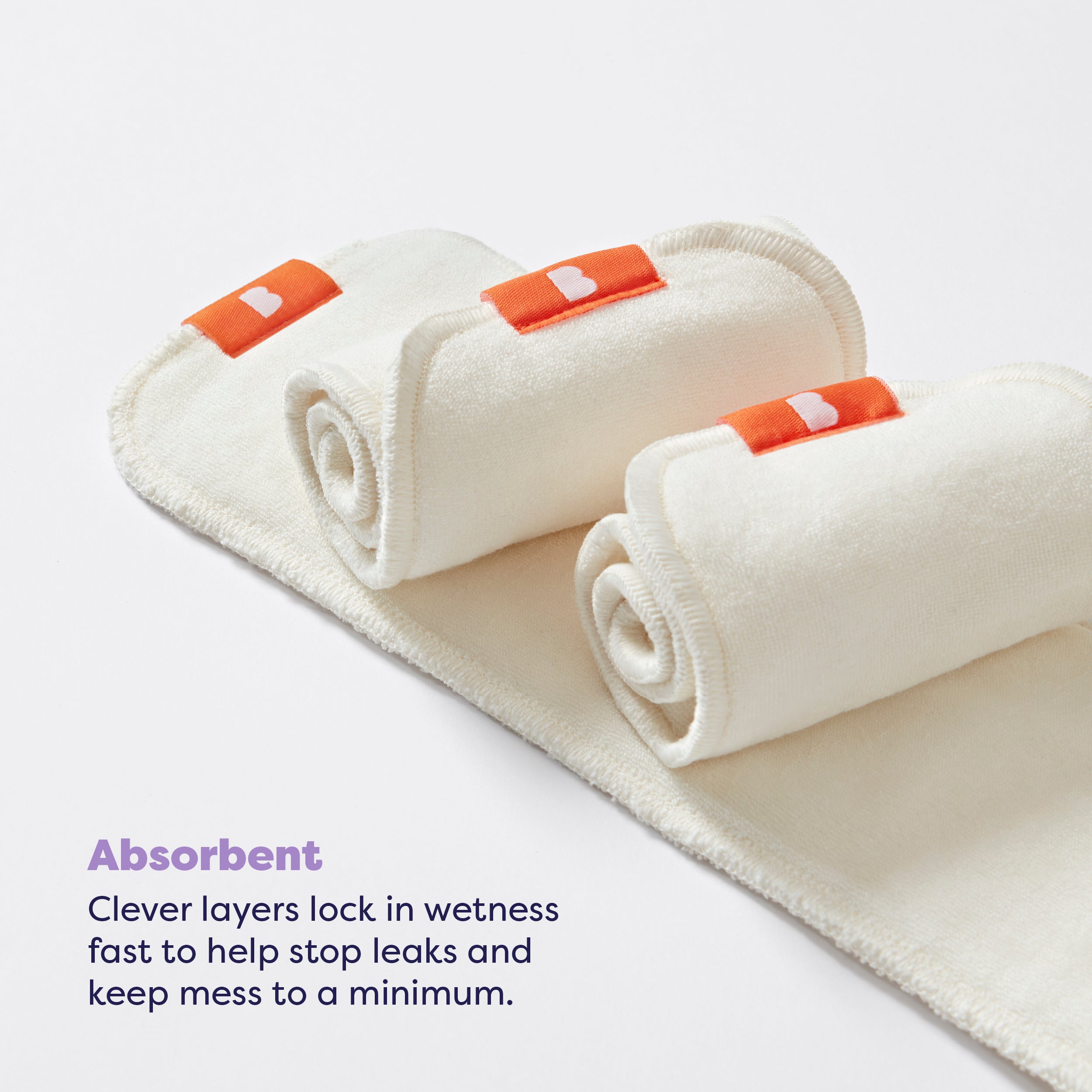 The Nighttime Reusable Nappy Bundle in Garden Party