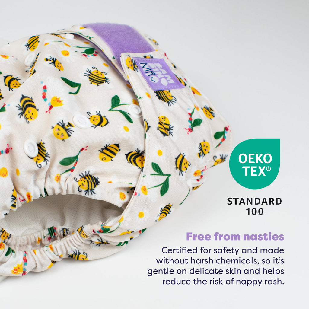 Revolutionary Reusable Nappy Bundle 5 Pack in Garden Party