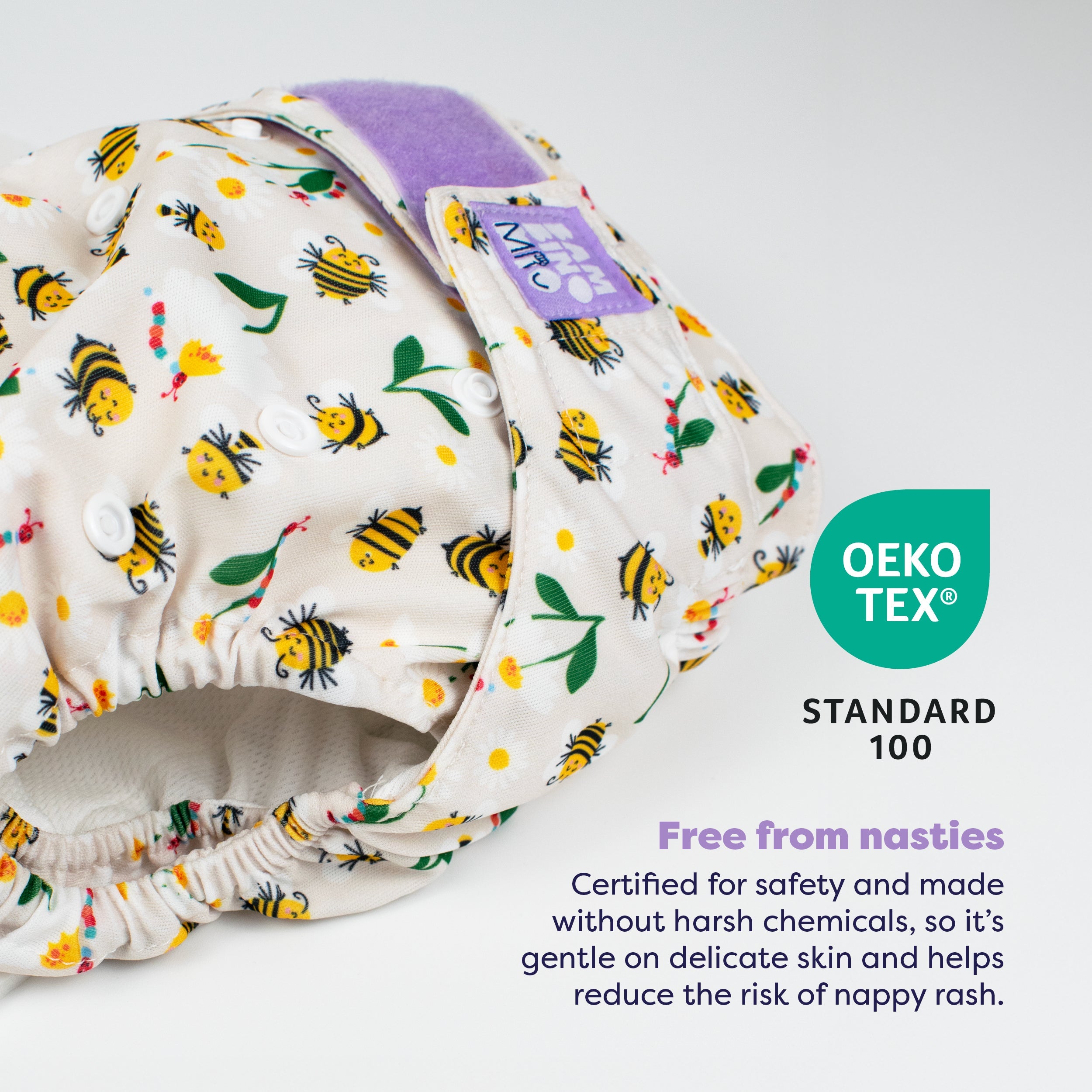 Revolutionary Reusable Nappy Bundle 5 Pack in Garden Party