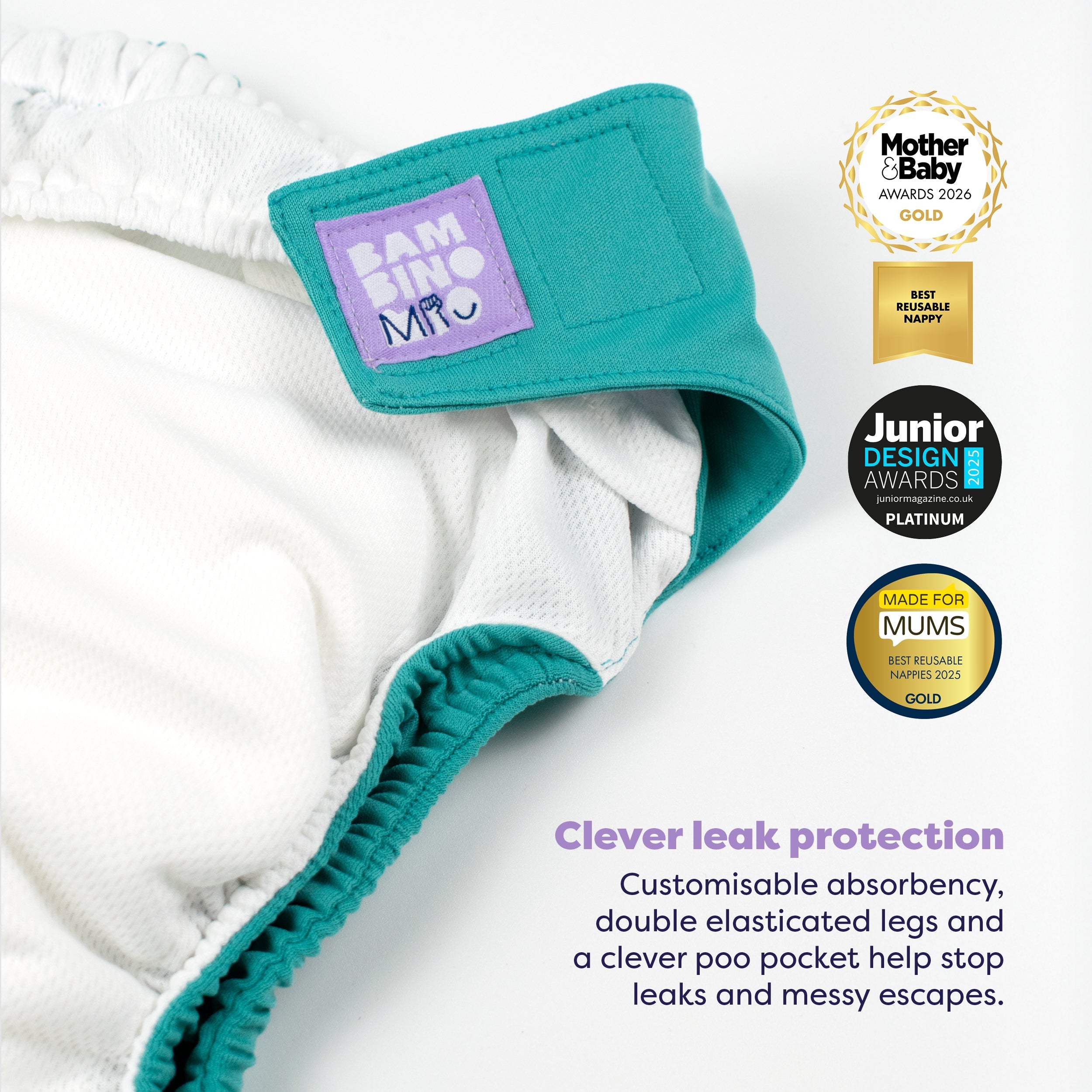 The Newborn Reusable Nappy Starter Bundle in Paintbox Pastels