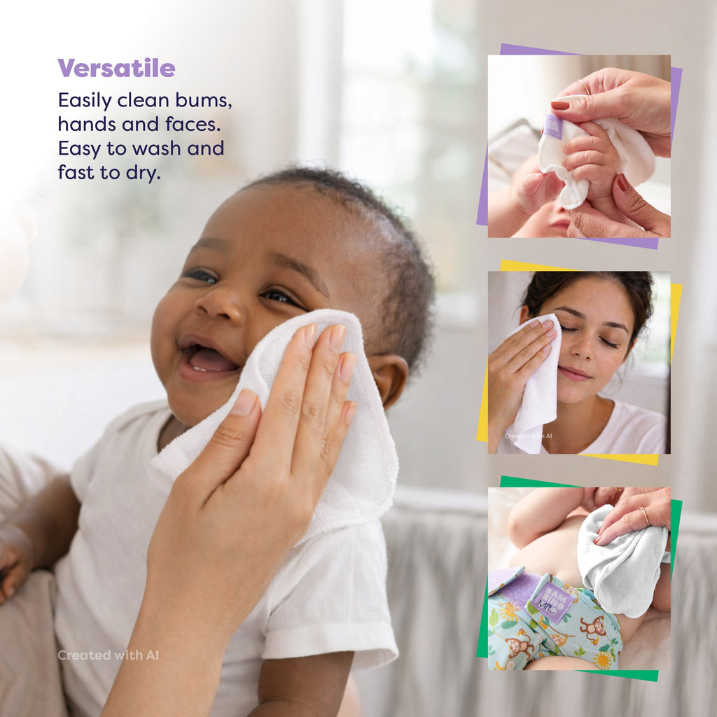 Reusable Baby Wipes - Everyday Pro 10 Pack