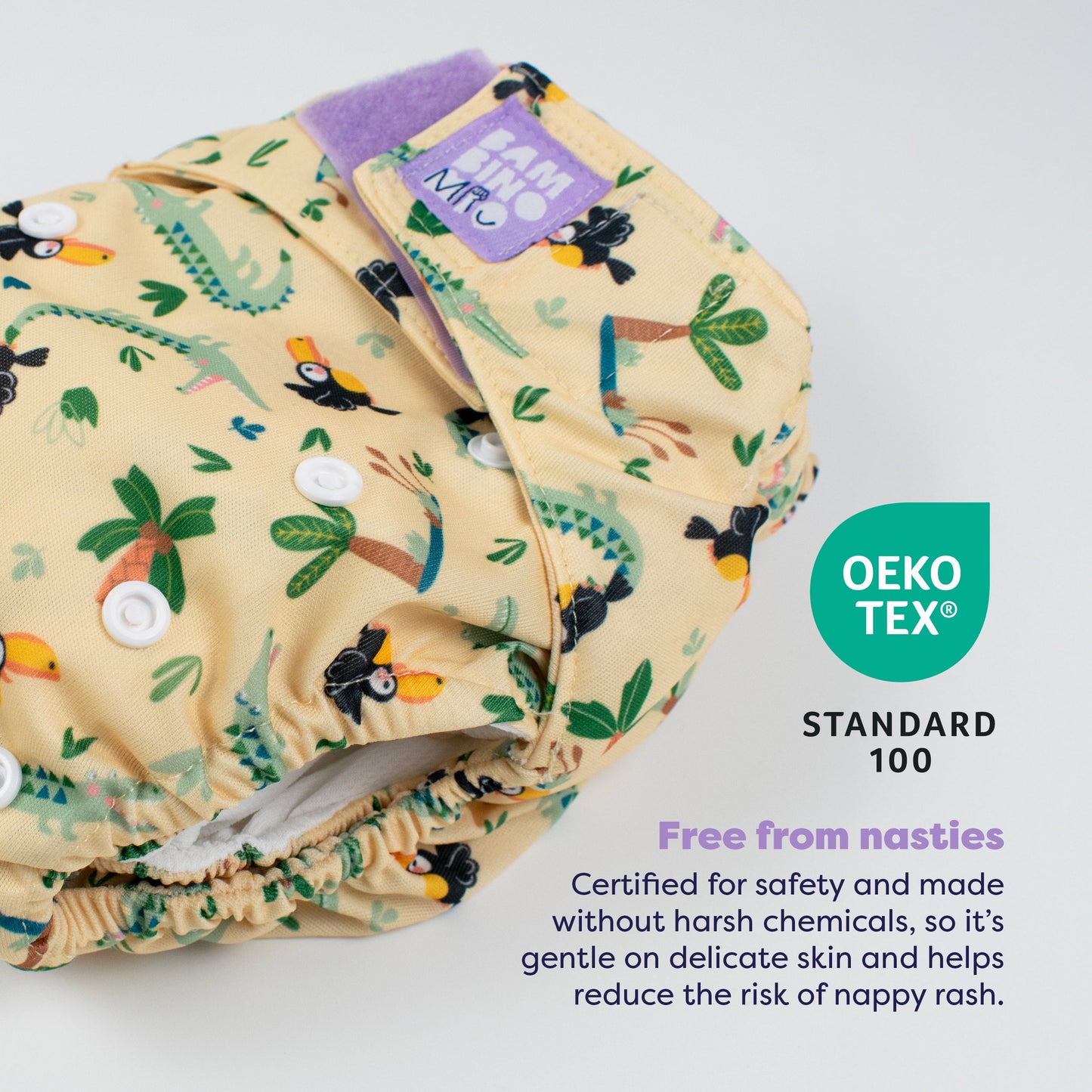 The Everything Reusable Nappy Bundle in Wild Life and Pastels