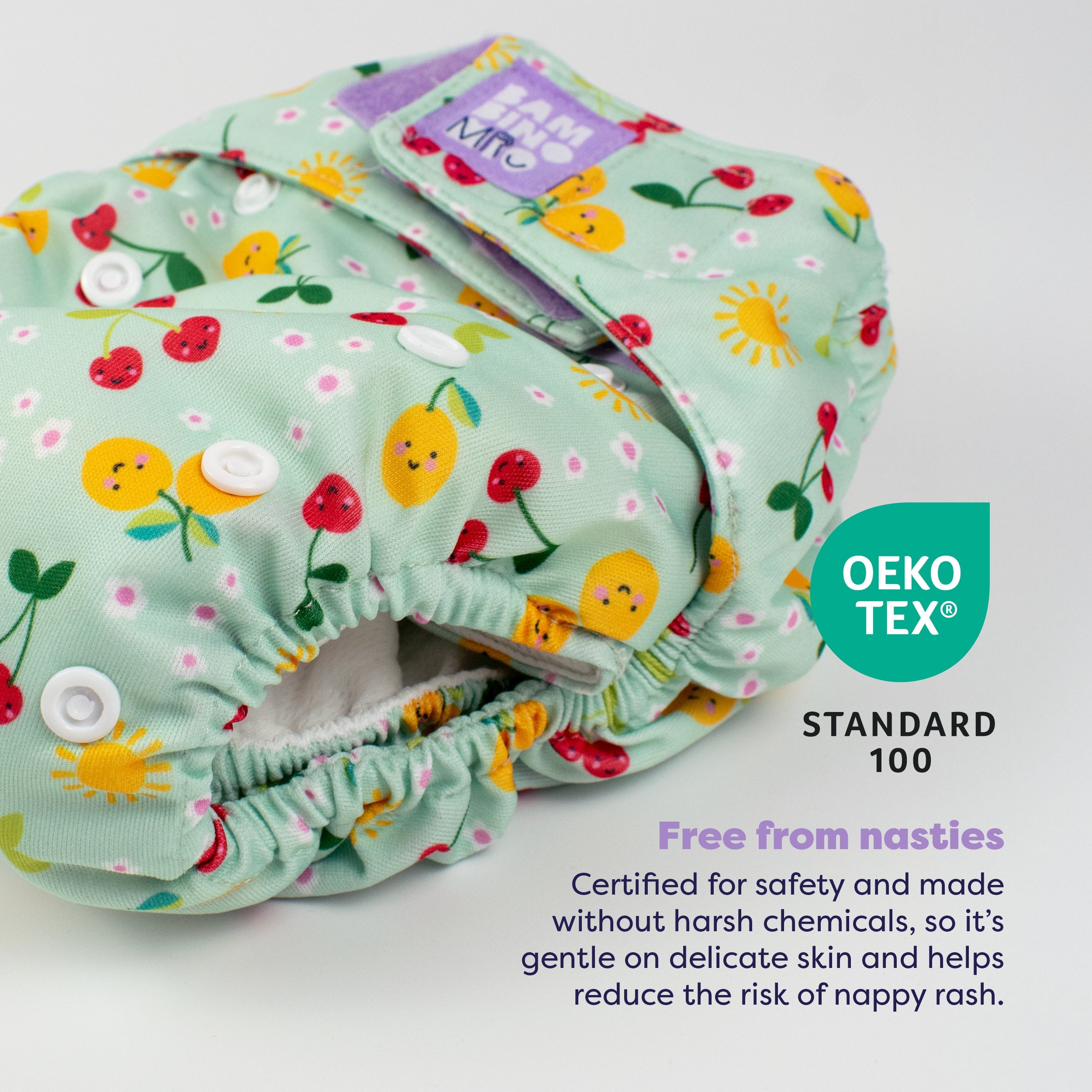 Revolutionary Reusable Nappy in Juicy Fruit