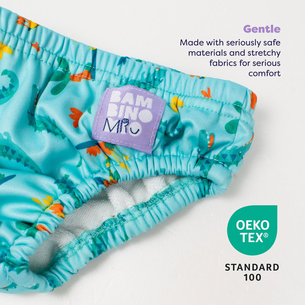 Reusable Swim Nappy in Crafty Croc