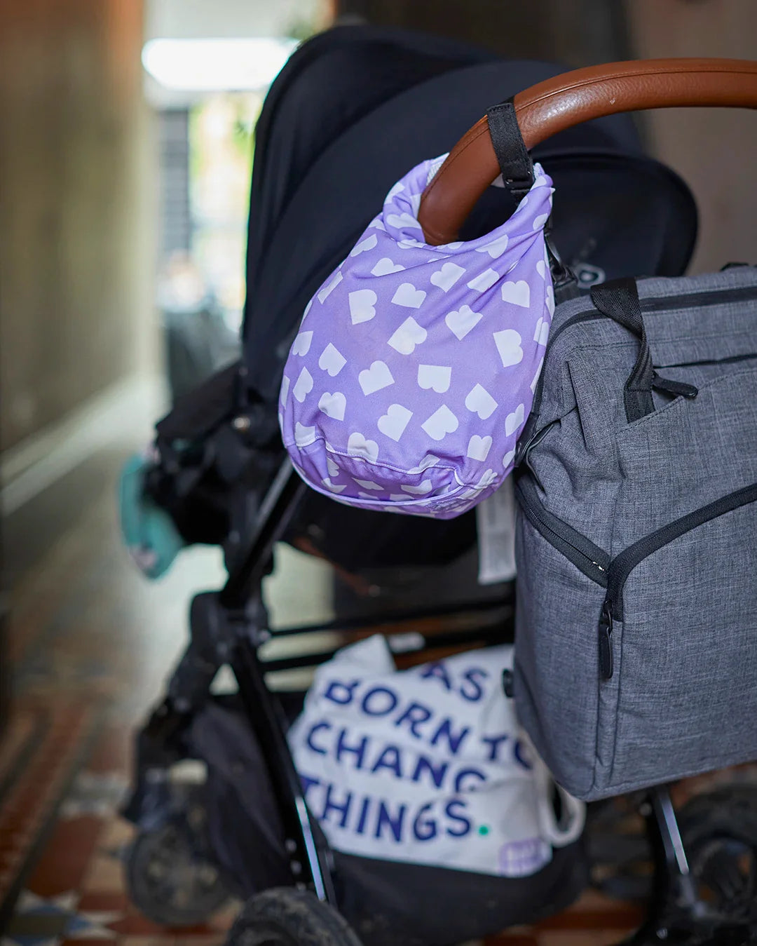 Out & About Wet Nappy Bag in Cloud Nine