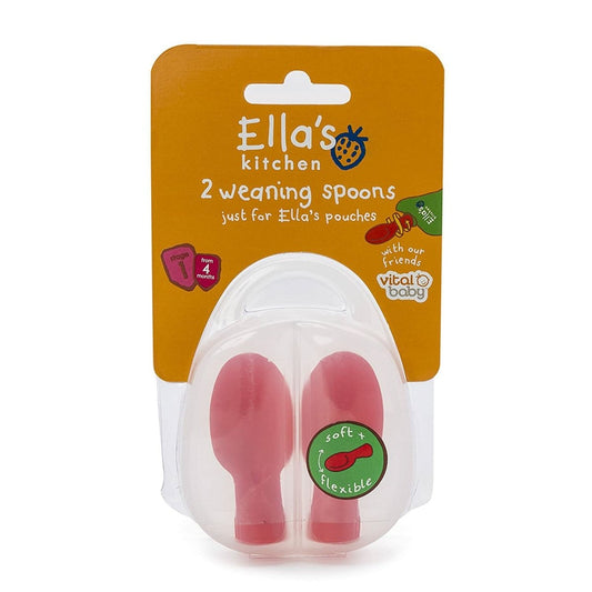Vital Baby Ella's Kitchen Weaning Spoons Pack of 2