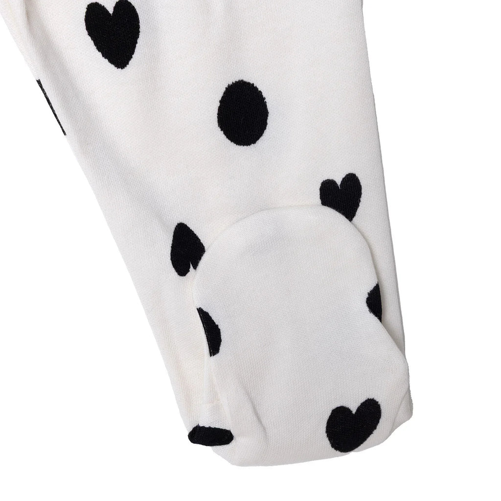 HelloBaby Newborn Body-Footed Bottom - Ecru