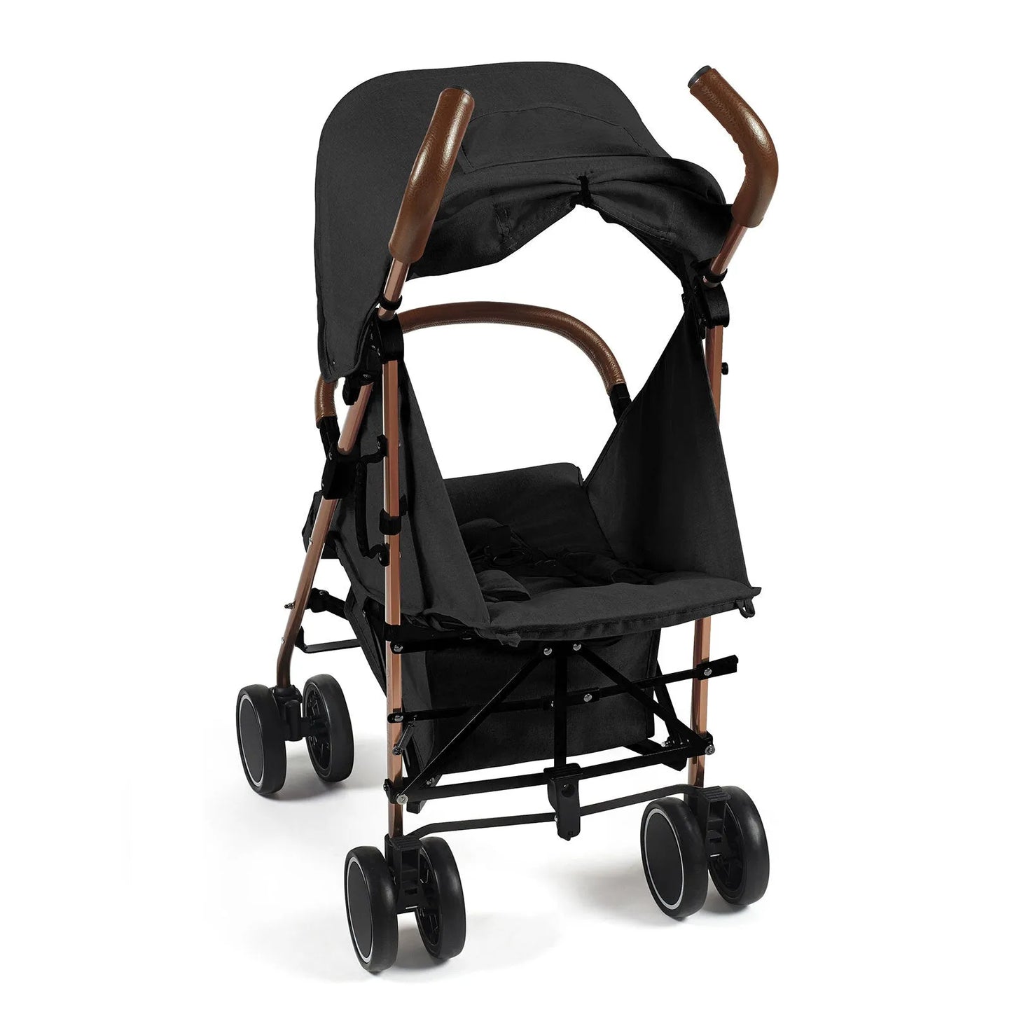 Ickle Bubba Discovery Prime Stroller Black on Rose