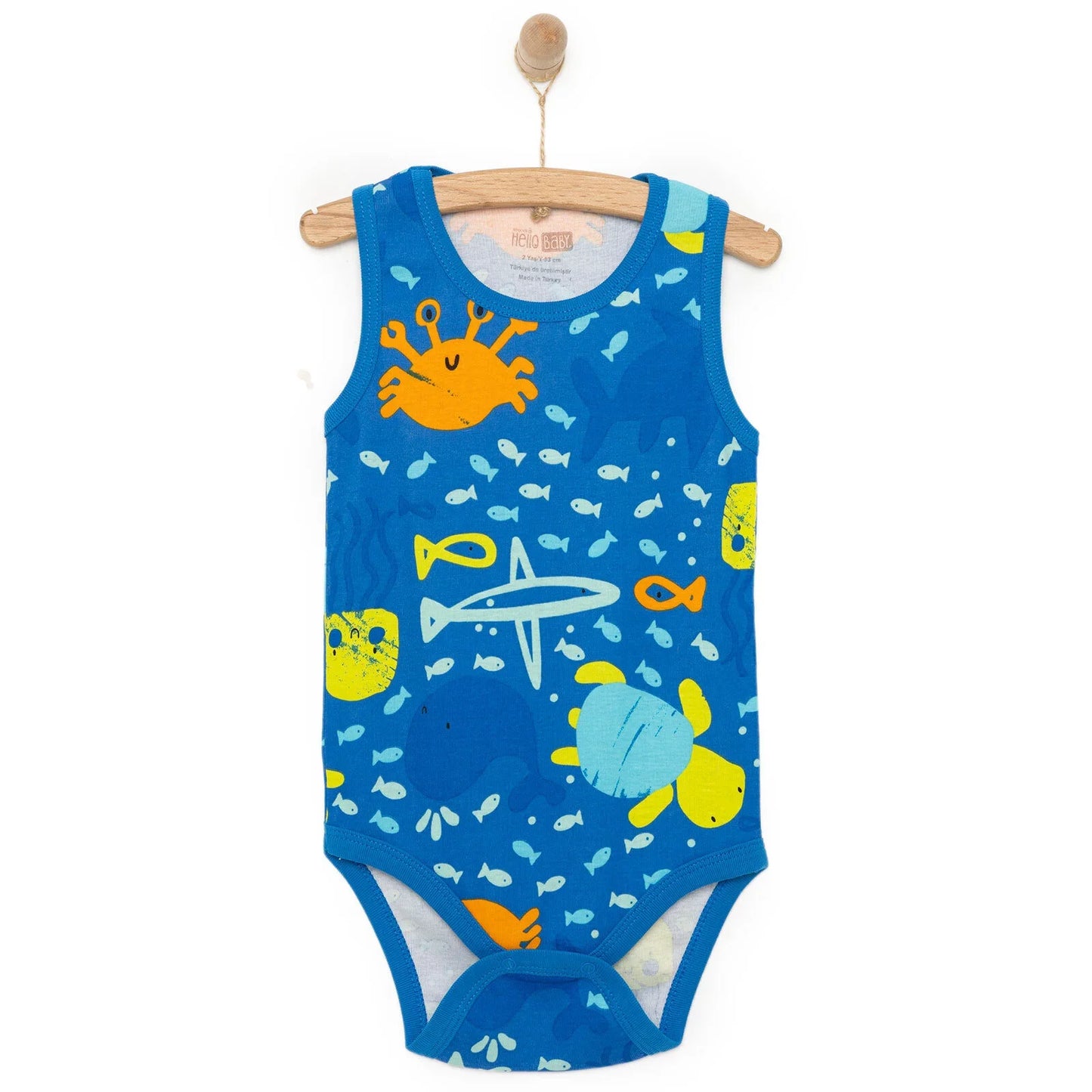 HelloBaby Boy Athlete Bodysuit - Navy Blue