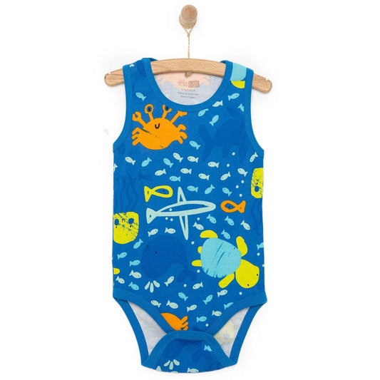 HelloBaby Boy Athlete Bodysuit - Navy Blue