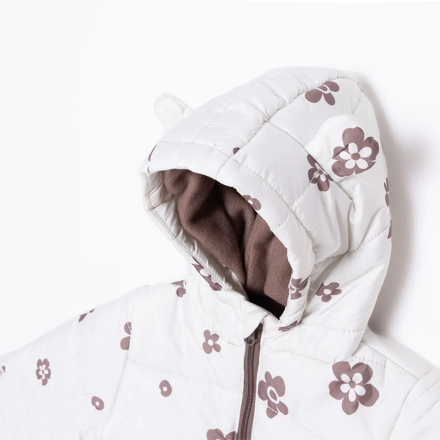 HelloBaby Baby Girl Floral Printed Coat - Printed