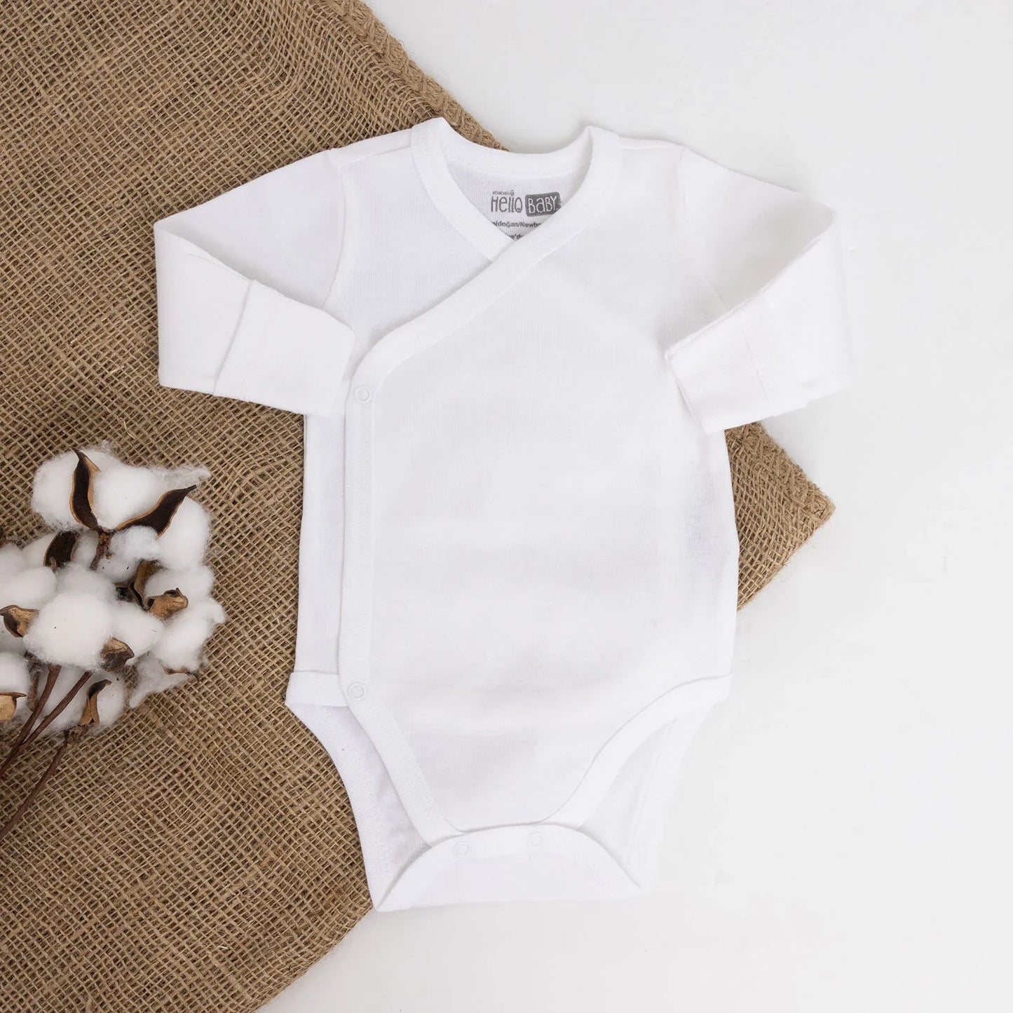 HelloBaby Bodysuit - Ecru