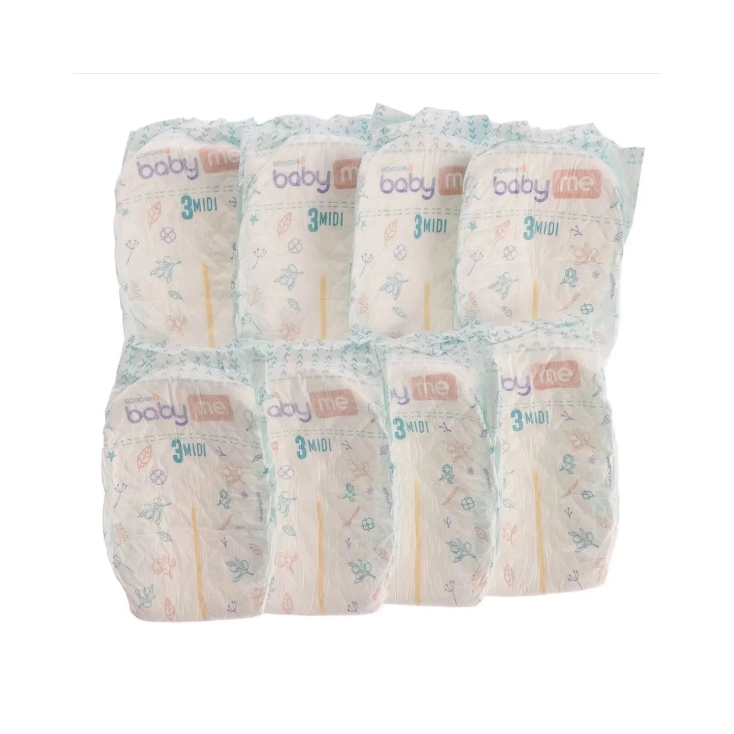 baby me Midi Size 3 - 50 nappies