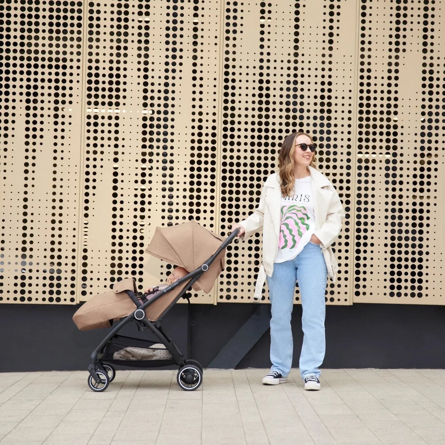 Ickle Bubba Aries Autofold Stroller - Graphite Grey