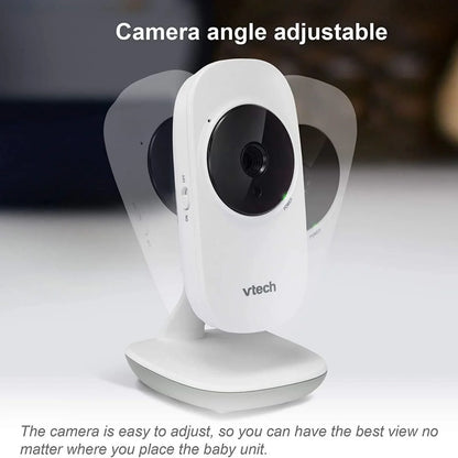VTech VM819 2.8" Digital Video Baby Monitor with Adjustable Camera