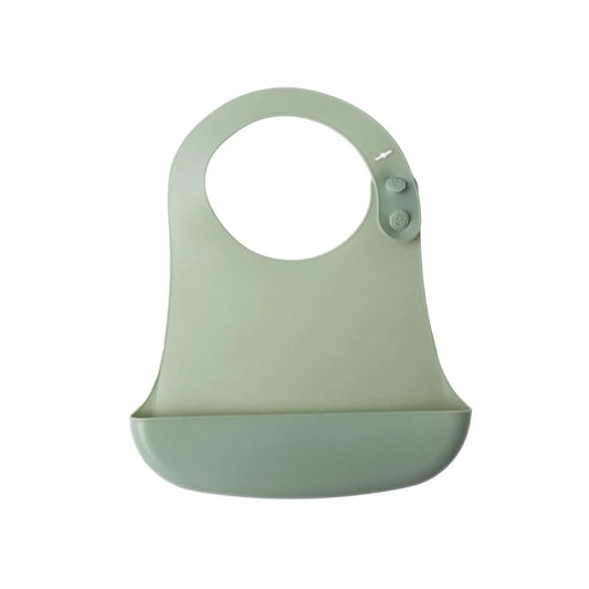 baby plus Silicone Bib - Green
