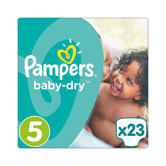 Pampers Baby Dry Size 5 Carry Pack - 23 nappies