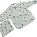 BLW Essentials Waterproof Long Sleeved Coverall Bib - Green