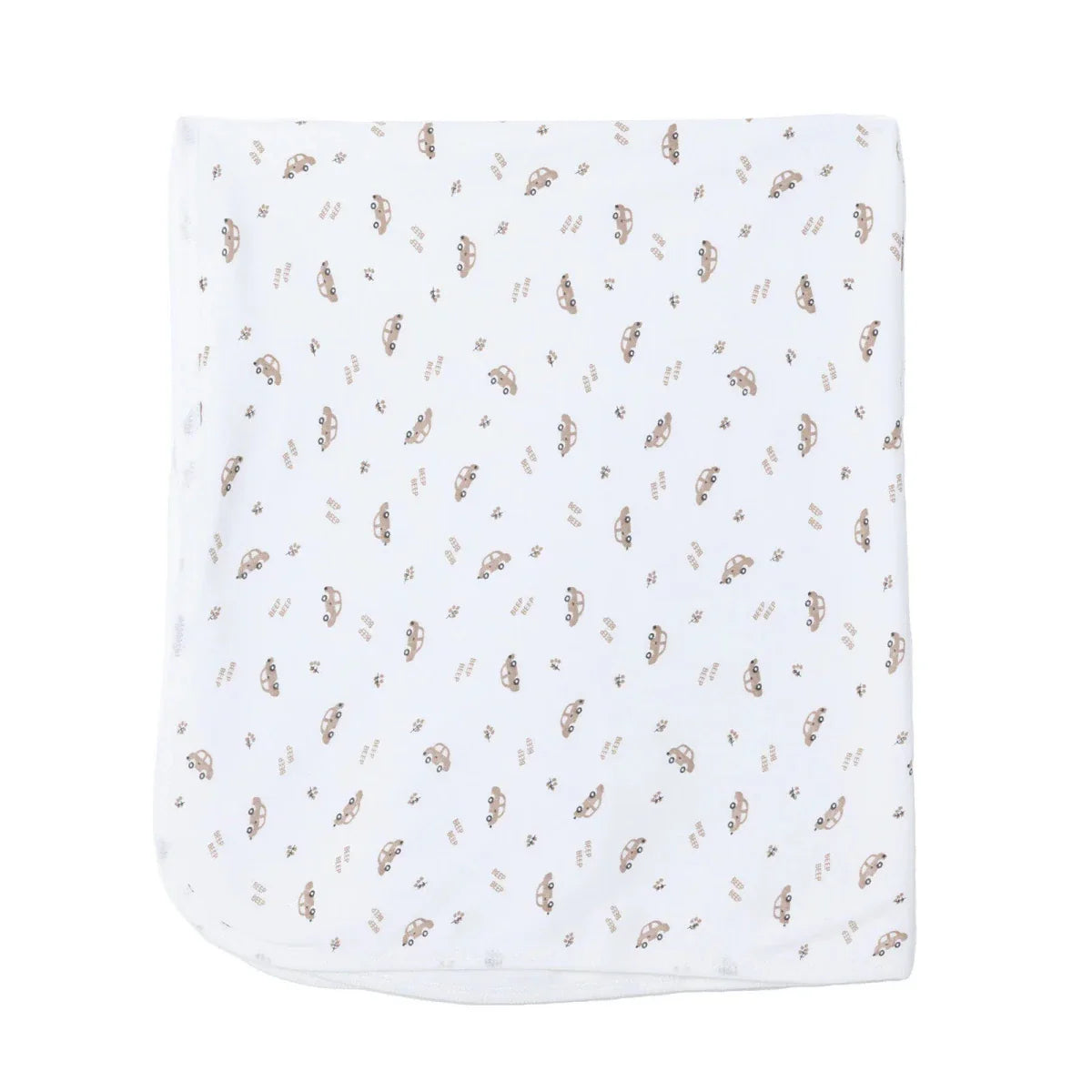 Bebecix Boys Cotton Jersey Blankets - Ecru