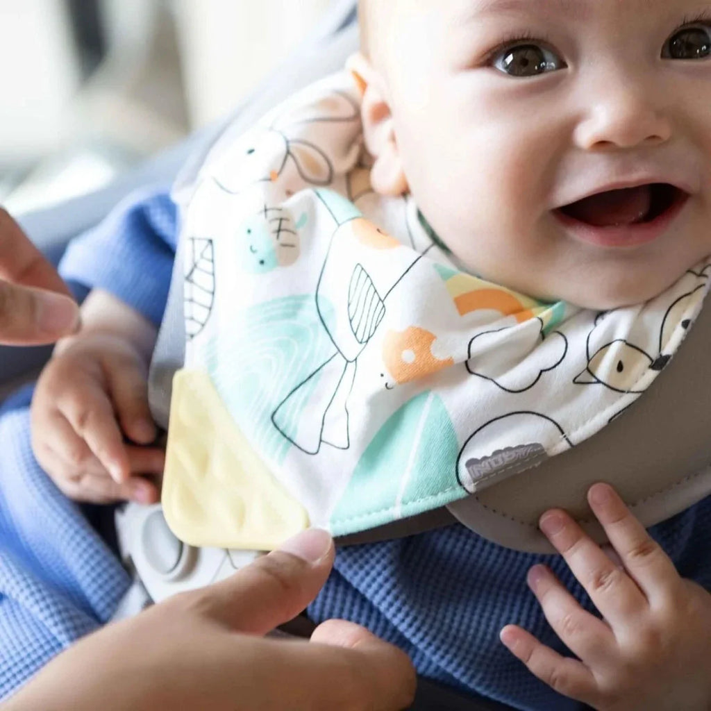 Nuby Bandana Bibs Pack of 3 Assorted