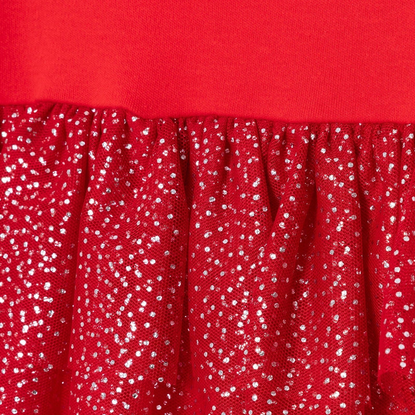 HelloBaby My First Christmas Newborn Girl Footed Jumpsuit - Red