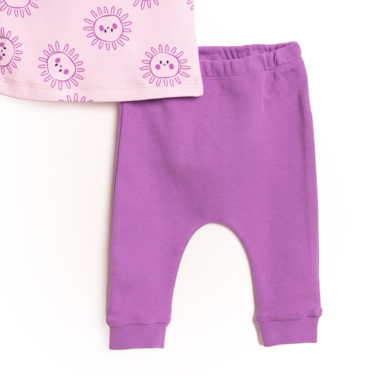 HelloBaby Tshirt-Bottom - Purple