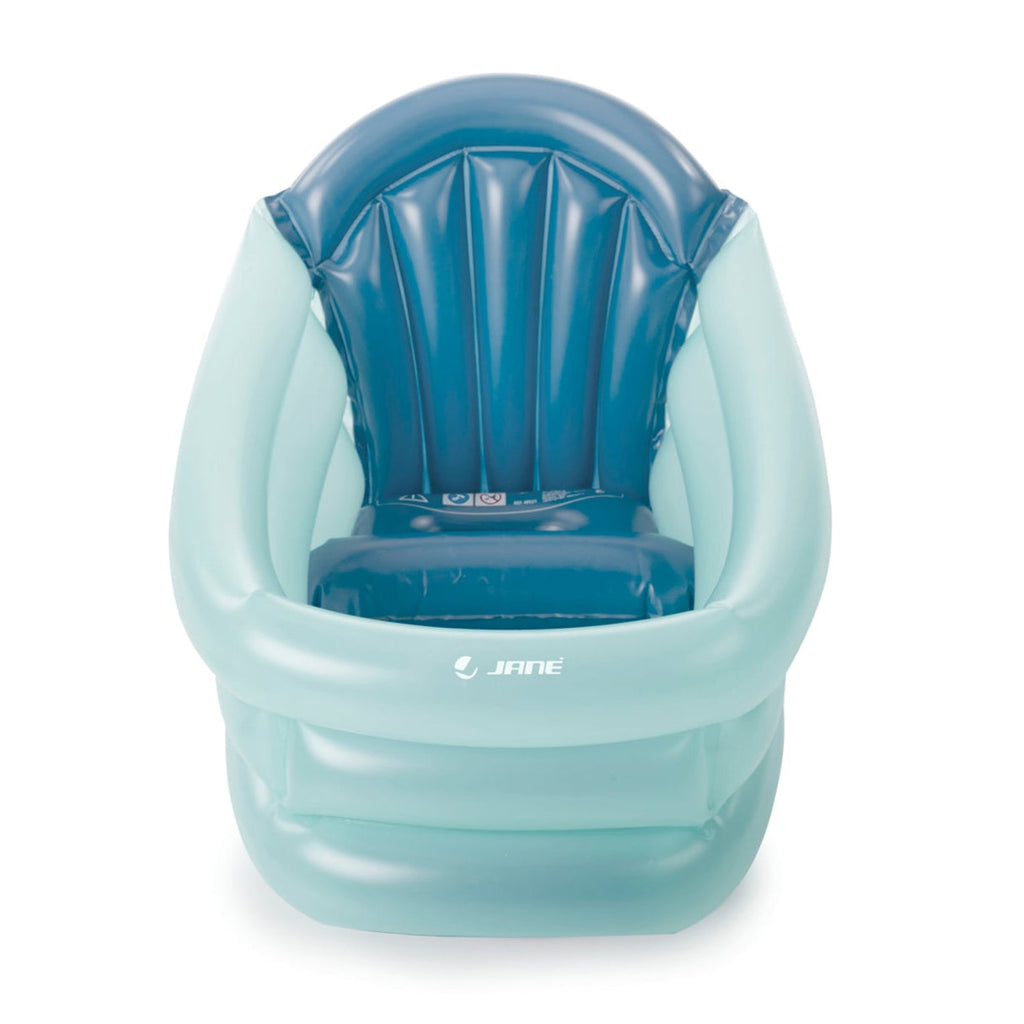 Jane Deluxe Inflatable Baby Bath with 3 Positions 30L - Aquarel Blue